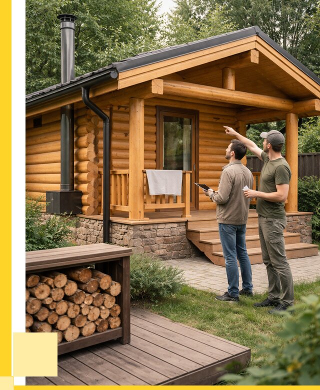 Бани для дачи под ключ в Калуге от 252850 р. | ЭриданКлг