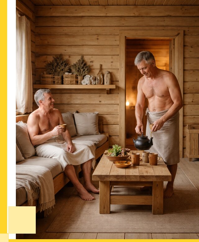 Бани с комнатой отдыха под ключ в Калуге от 455130 р. | ЭриданКлг