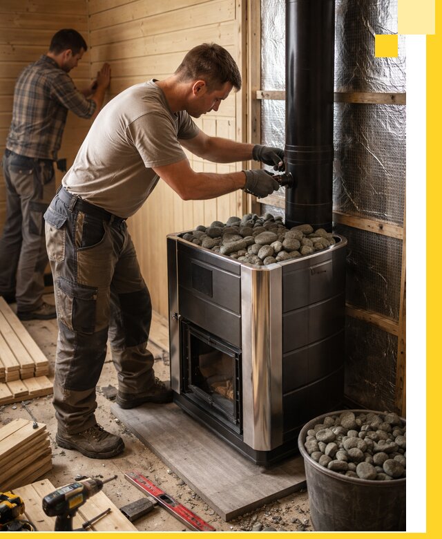 Проектирование и строительство парилок для бани в Калуге под ключ