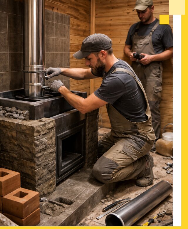 Изготовление и установка банных печей под ключ в Калуге