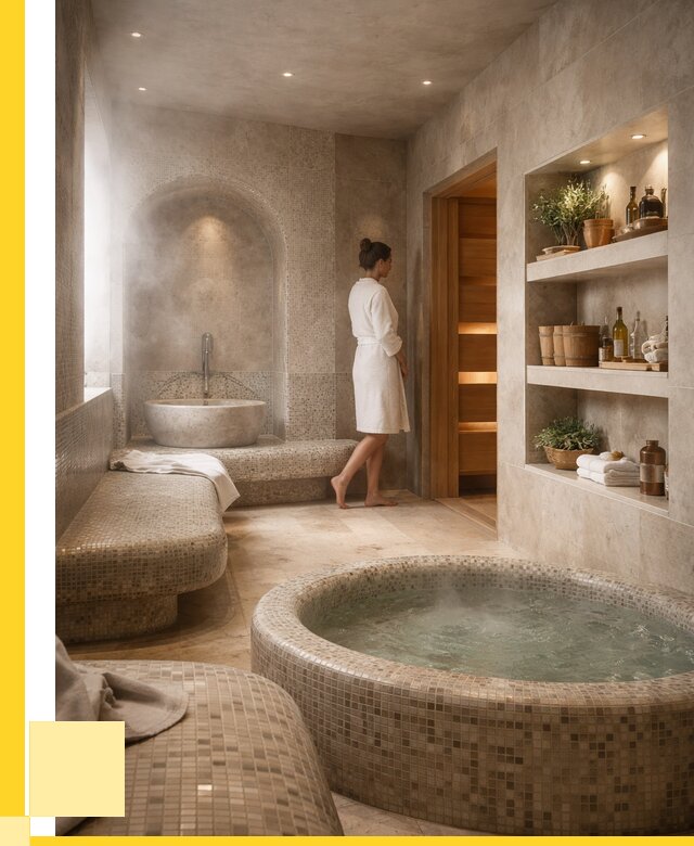 Строительство бани с хамамом в Калуге от 758550 р. | ЭриданКлг