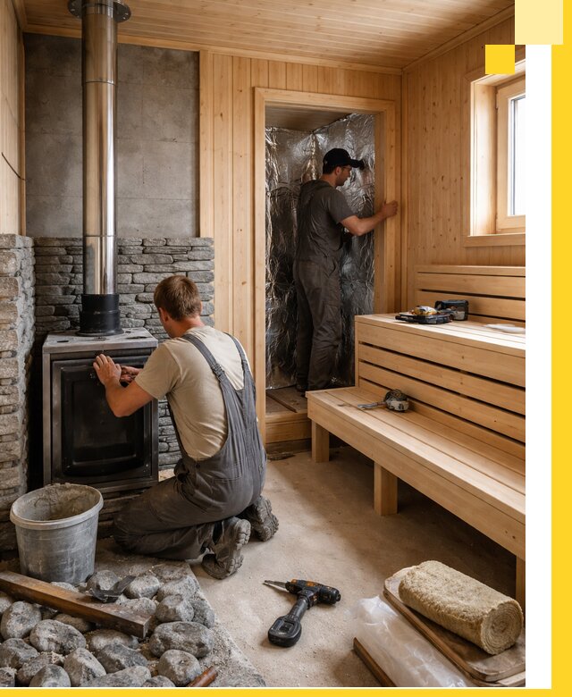 Строительство и изготовление бань под ключ в Калуге