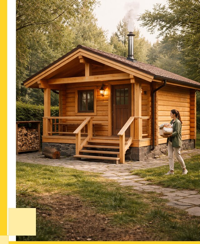 Купить баню под ключ в Калуге от 657410 р. | ЭриданКлг