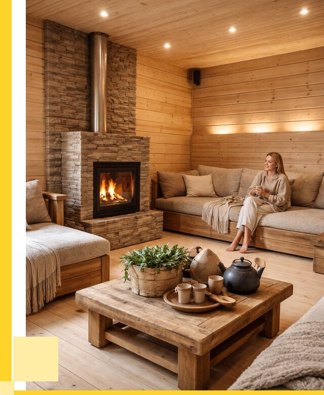 Проект бани с комнатой отдыха в Калуге от 35399 р. | ЭриданКлг