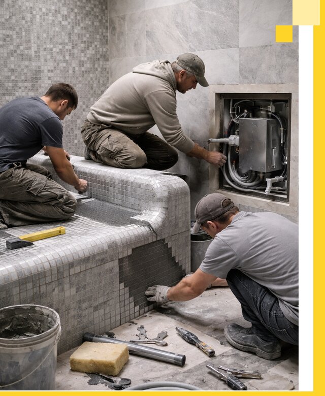 Проекты хамамов под ключ в Калуге и дизайн и строительство