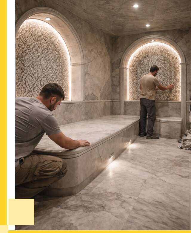 Турецкие бани под ключ в Калуге от 252850 р. | ЭриданКлг