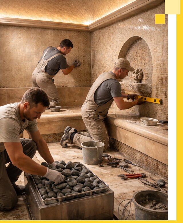 Проектирование и строительство хамама и сауны в Калуге