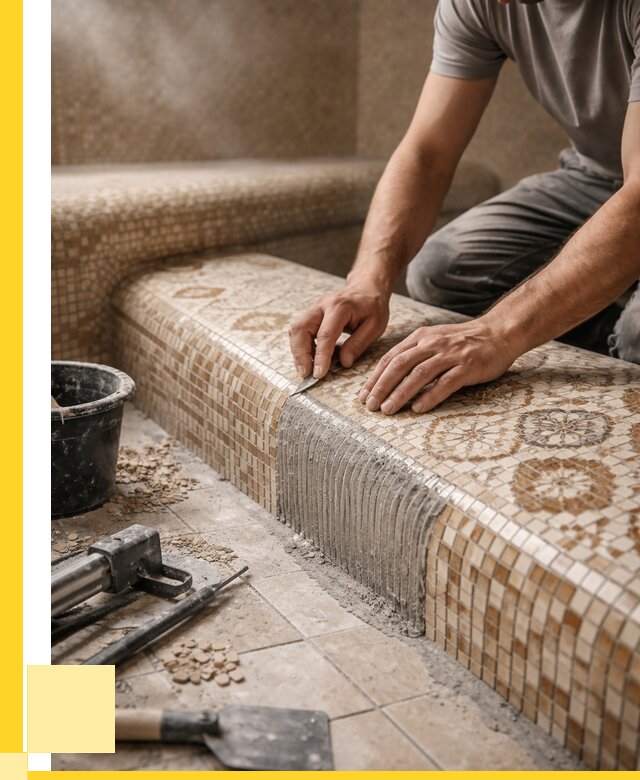 Плитка для хамама под ключ в Калуге от 3540 р. | ЭриданКлг