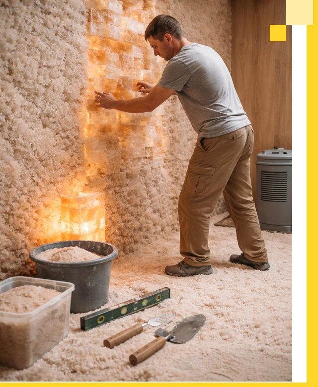 Проектирование и монтаж соляных комнат в Калуге под ключ